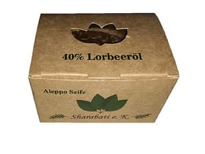 40% Lorbeeröl Original Aleppo Seife - Sharabati - Großhandel