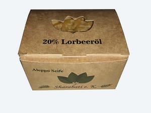 20% Lorbeeröl Original Aleppo Seife - Sharabati - Großhandel