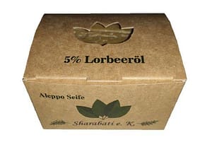 05% Lorbeeröl Original Aleppo Seife - Sharabati - Großhandel