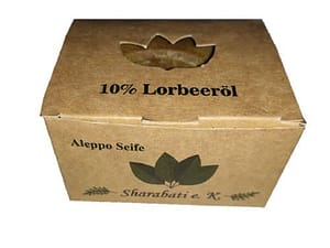 10% Lorbeeröl Original Aleppo Seife - Sharabati - Großhandel